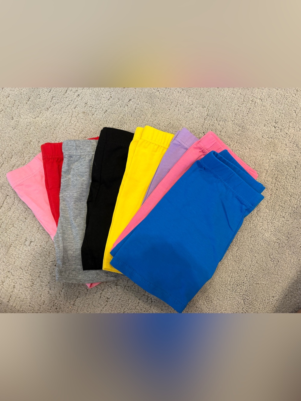 NEW Girl’s Toddler Cartwheel Shorts Baby Bloomers Multipack set of 8 18 months